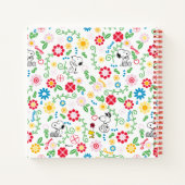 Carnet Snoopy So Sweet Flower Pattern (Dos)