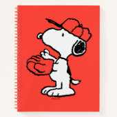 Carnet Snoopy Varsity Sports Baseball (Devant)