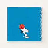 Carnet Snoopy Varsity Sports Basketball (Dos)