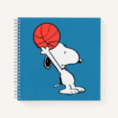 Carnet Snoopy Varsity Sports Basketball (Devant)