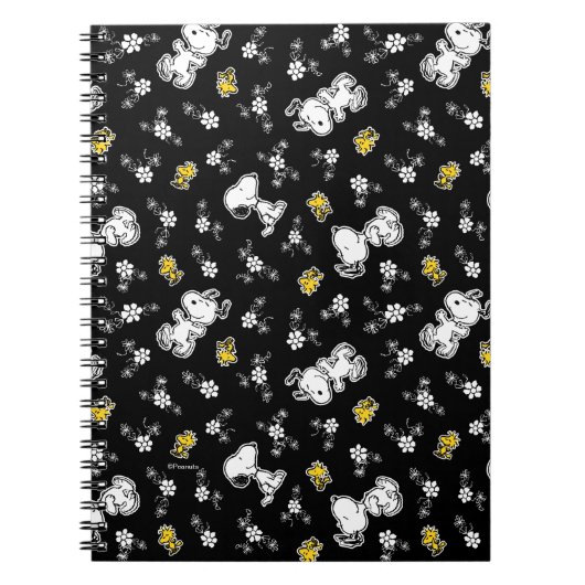 Carnet Snoopy & Woodstock Fun & Flowers (Devant)