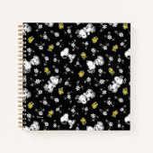 Carnet Snoopy & Woodstock Fun & Flowers (Devant)