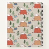 Carnet Snoopy & Woodstock Go Camping Motif (Dos)