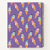 Carnet Snow mignonne Snowman Snow Cone hiver (Dos)