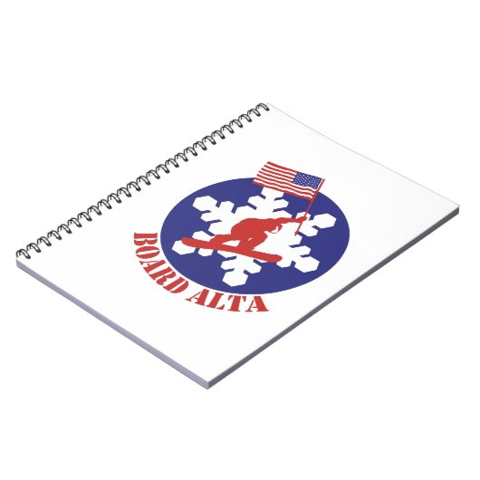 Carnet Snowboard Alta (Côté gauche)