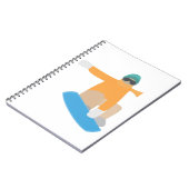 Carnet Snowboardeur (Côté gauche)