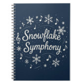 Carnet Snowflake Symphony  (Devant)