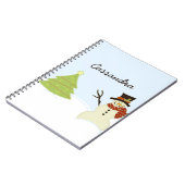 Carnet Snowman (Côté gauche)