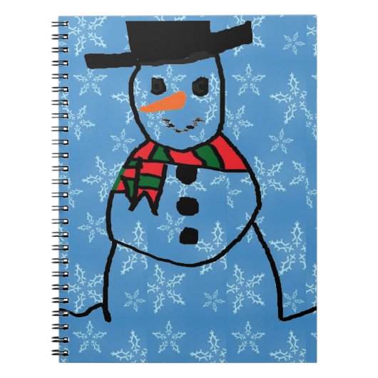 Carnet Snowman (Devant)