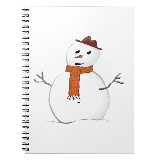 Carnet Snowman (Devant)