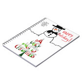 Carnet Snowman (Côté gauche)