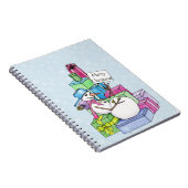 Carnet Snowman chahut sur les cadeaux (Côté Droit)