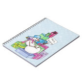Carnet Snowman chahut sur les cadeaux (Côté gauche)