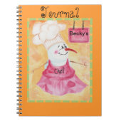 Carnet Snowman Chef dans le magazine Casquette Apron & Ch (Devant)