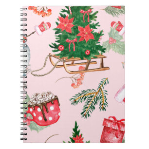 Carnet Snowman de Noël Motif sans voile.