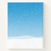 Carnet Snowman dit que l'hiver est ma confiture (Dos)