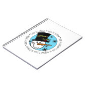 Carnet Snowman Laisser Neige (Côté gauche)