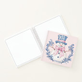 Carnet Snowman rose et bleu (Intérieur)