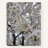 Carnet Snowy Blossom Spiral Notebook (Devant)