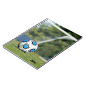 Carnet Soccer Ball avec Goal (Côté gauche)