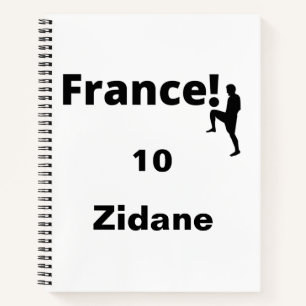 Carnet Soccer France, personnalisable