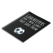 Carnet Soccer Goalie Cadeaux Football Goalkeeper Garçons (Côté gauche)