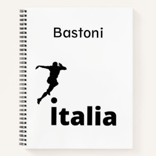 Carnet Soccer Italie, personnalisable