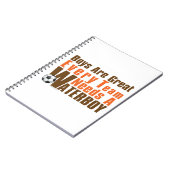 Carnet Soccer Waterboy (Côté gauche)