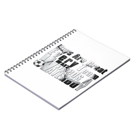 Carnet Soccer Waterboy (Côté gauche)