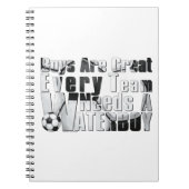 Carnet Soccer Waterboy (Devant)