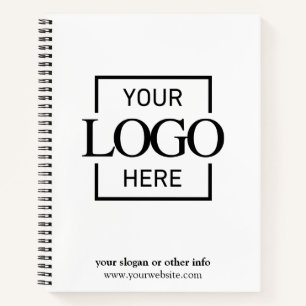 Carnet Société blanche entreprise logo affaires promotion