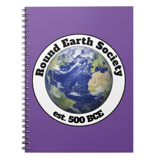 Carnet société de la terre ronde (Devant)