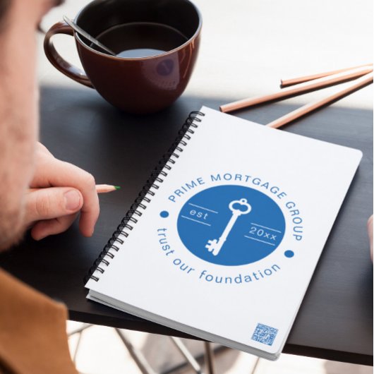 Carnet Société hypothécaire personnalisée moderne Ajouter