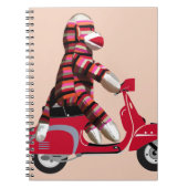 Carnet Sock Monkey sur Red Moped (Devant)