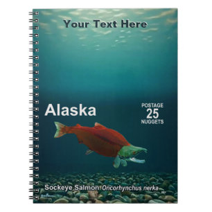 Carnet Sockeye Saumon - Alaska Postage