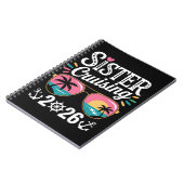 Carnet Sœur Croisière 2026 (Côté gauche)