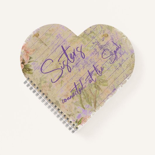 Carnet Soeurs connectées à la citation Soul (Devant)