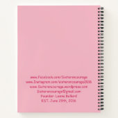 Carnet Soeurs N-Courage (c) PC portable 20162 (Dos)