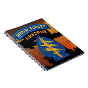 Carnet SOF SFG SOC des bérets verts SF de groupe de