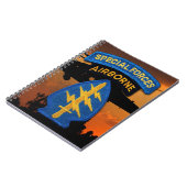 Carnet SOF SFG SOC des bérets verts SF de groupe de (Côté gauche)