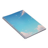 Carnet Soft Cloud Notebook, Pastel Sky Journal, Blue Sky  (Côté Droit)
