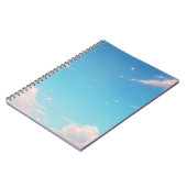 Carnet Soft Cloud Notebook, Pastel Sky Journal, Blue Sky  (Côté gauche)
