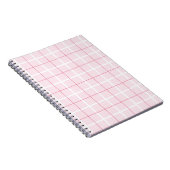 Carnet Soft Color Vertical Stripe Pattern Point Design (Côté Droit)
