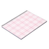 Carnet Soft Color Vertical Stripe Pattern Point Design (Côté gauche)