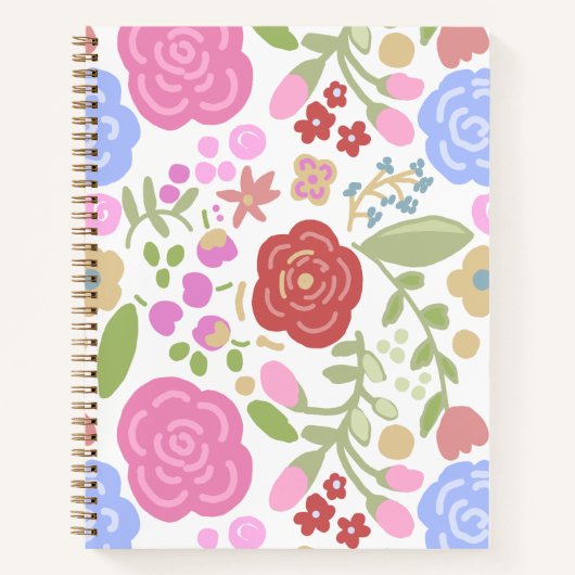Carnet Soft Flowers (Devant)