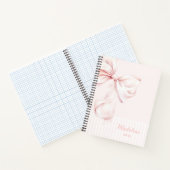 Carnet Soft Girl Rose Bow (Intérieur)