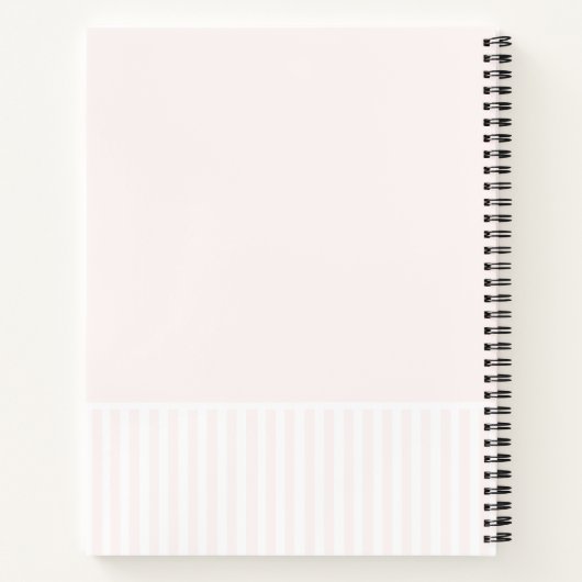 Carnet Soft Girl Rose Bow (Dos)