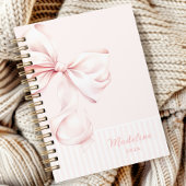 Carnet Soft Girl Rose Bow