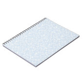 Carnet Soft Meadow Neutral - Bleu Poudre  (Côté gauche)