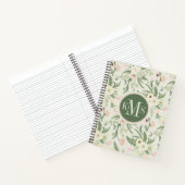 Carnet Soft Mint Green Garden Motif (Intérieur)